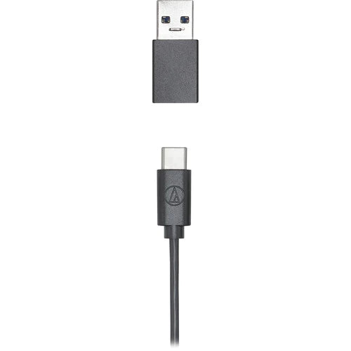 Audio-Technica ATR2x-USB 3.5mm To USB 2.0 Type-C Audio Adaptor