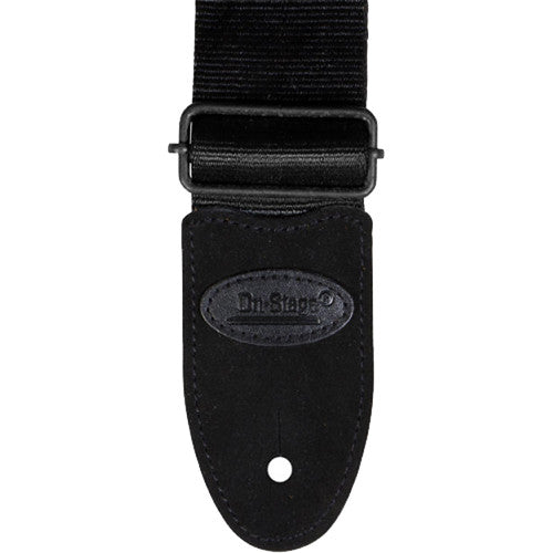 ON STAGE GSA20BK - On-Stage GSA20BK Seatbelt Guitar Strap (Black)