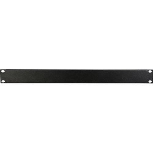 ON STAGE RPB1000 - On-Stage RPB1000 Blank Rack Panel (Black, 1 RU)