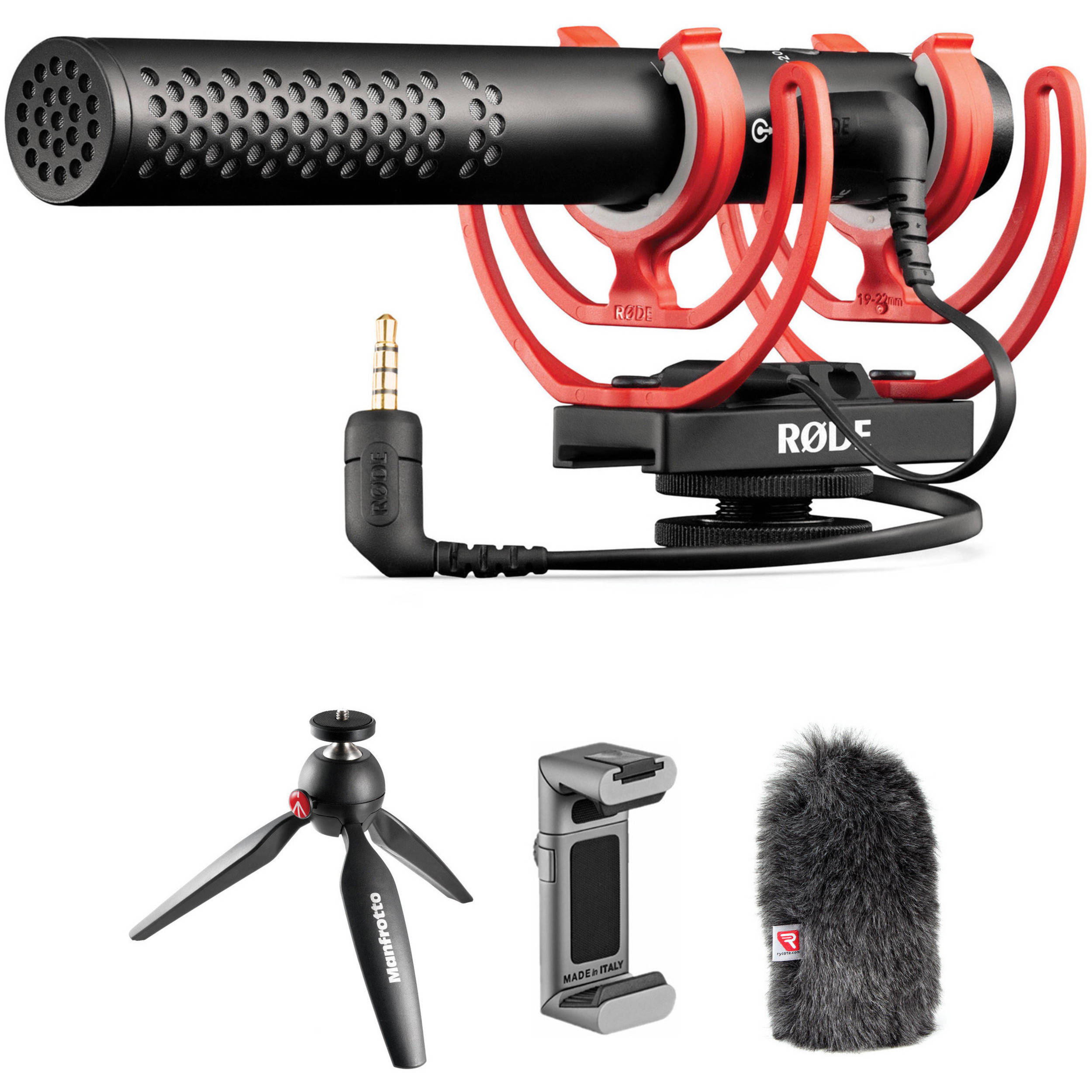 RODE VideoMic NTG On-camera shotgun Microphone with auto-switching output and USB connectivity