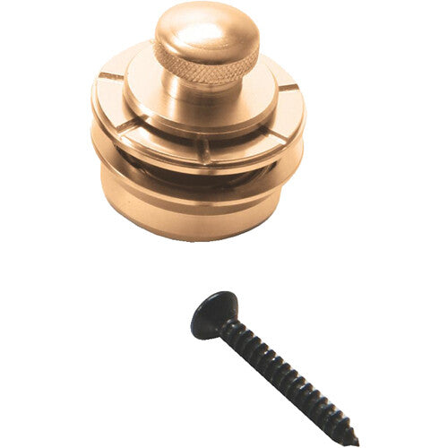 ON STAGE NSL7200G - On-Stage NSL7200G HENNESSEY STRAP LOCK / GOLD ( Pair x2 )