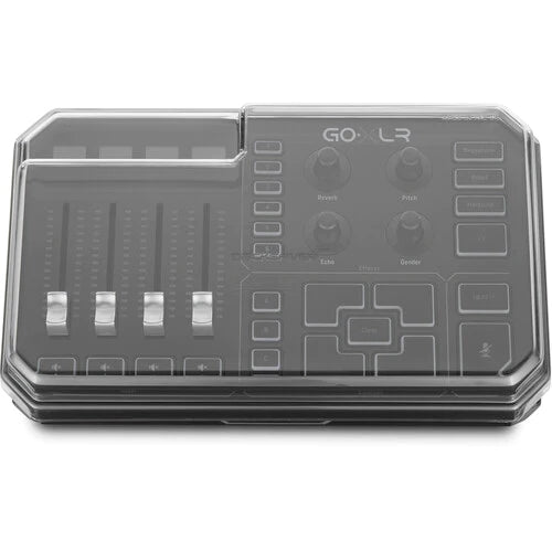 DECKSAVER DS-PC-GOXLR - Decksaver DS-PC-GOXLR Cover for TC Helicon GoXLR - Smoked/Clear