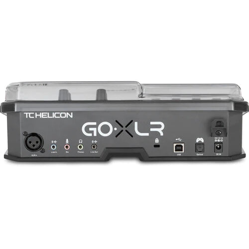 DECKSAVER DS-PC-GOXLR - Decksaver DS-PC-GOXLR Cover for TC Helicon GoXLR - Smoked/Clear