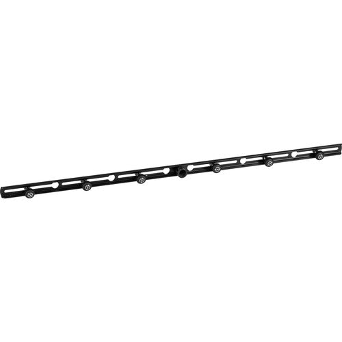 K&M 23560-BLACK Stand Mic - K&M 23560 Microphone Bar with 5/8" Locking Screws (Black)
