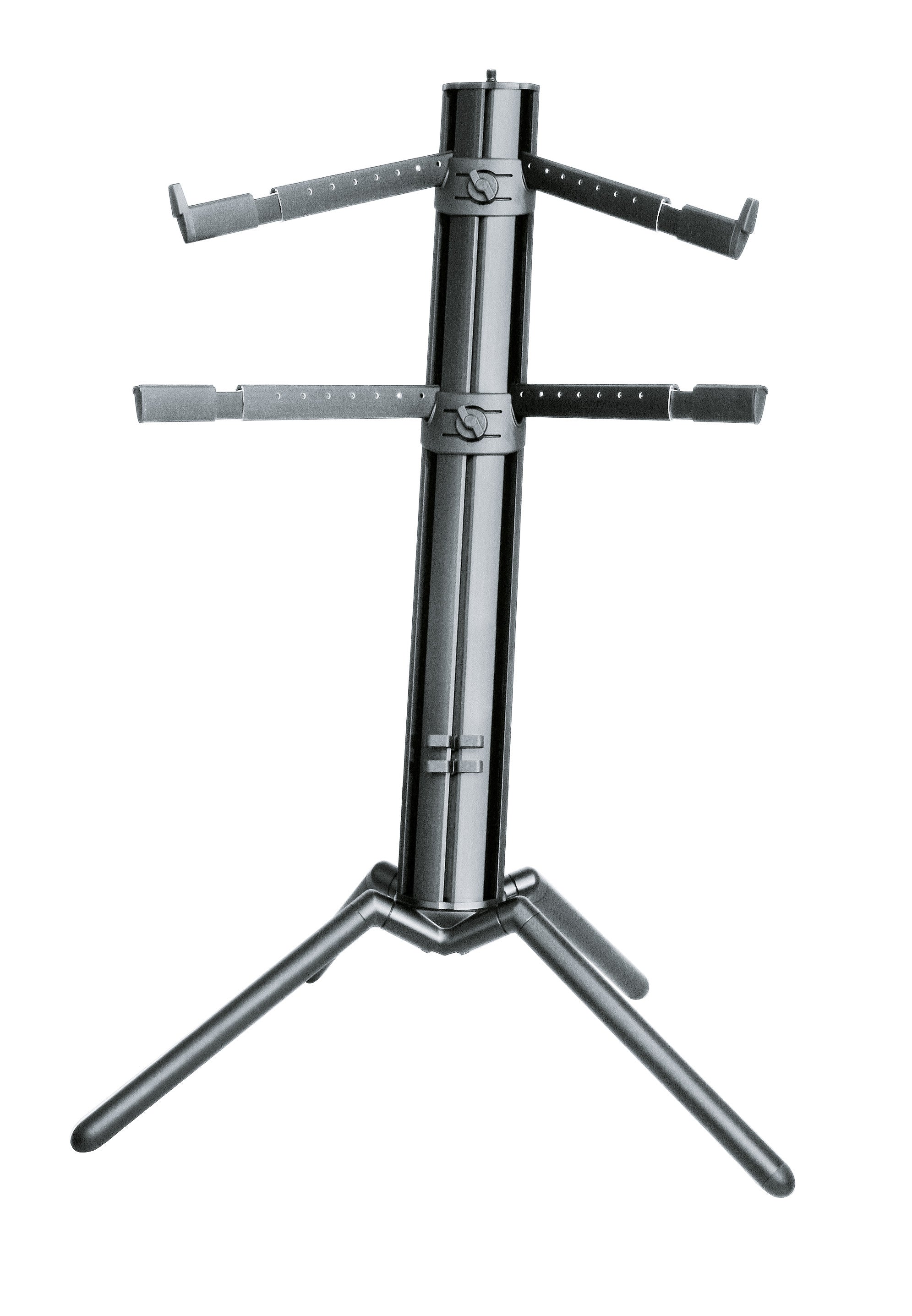 K&M 18860-BLACK Stand Keyboard - 18860 Keyboard stand »Spider Pro« 18860-000-35 - black anodized