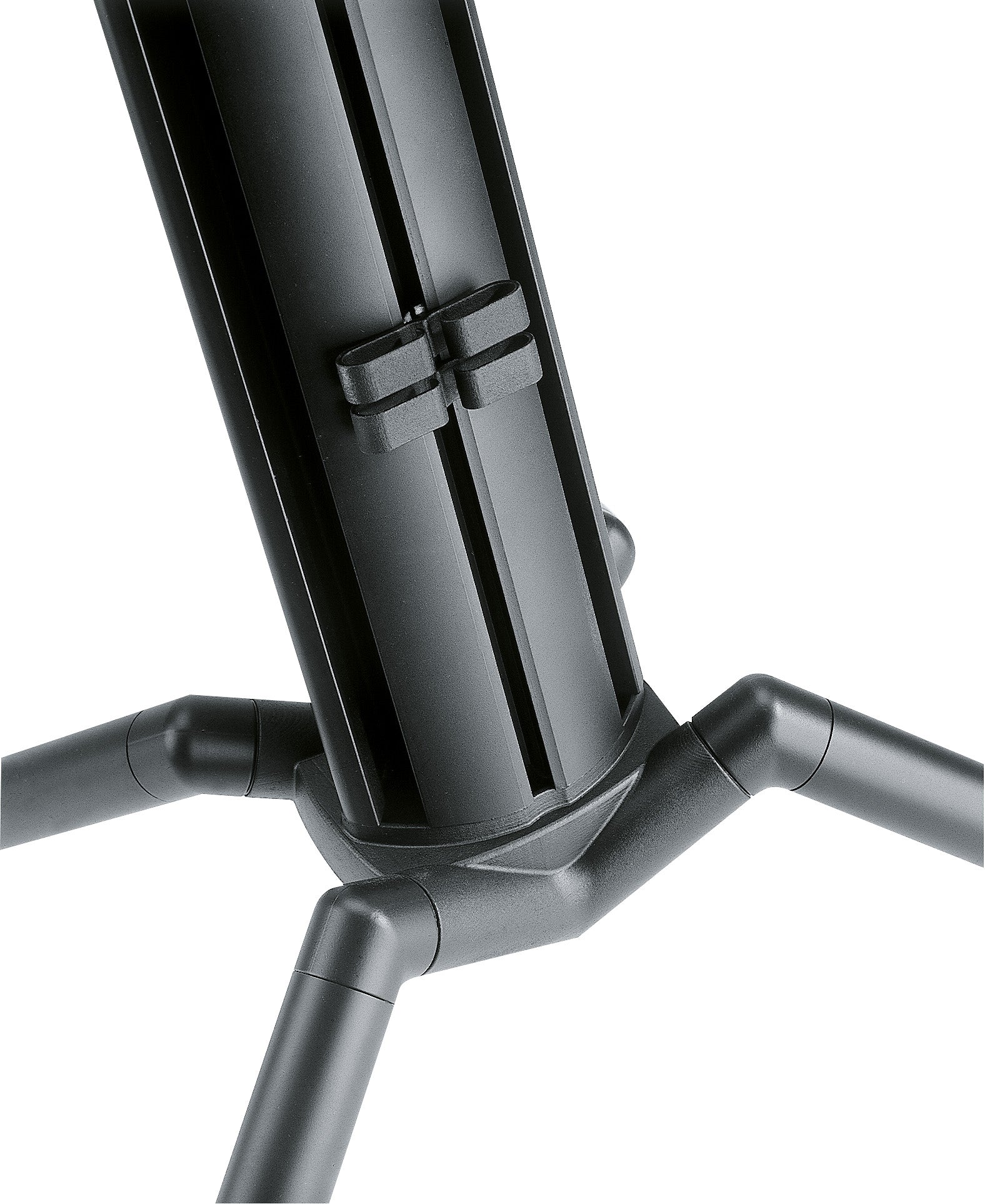 K&M 18860-BLACK Stand Keyboard - 18860 Keyboard stand »Spider Pro« 18860-000-35 - black anodized