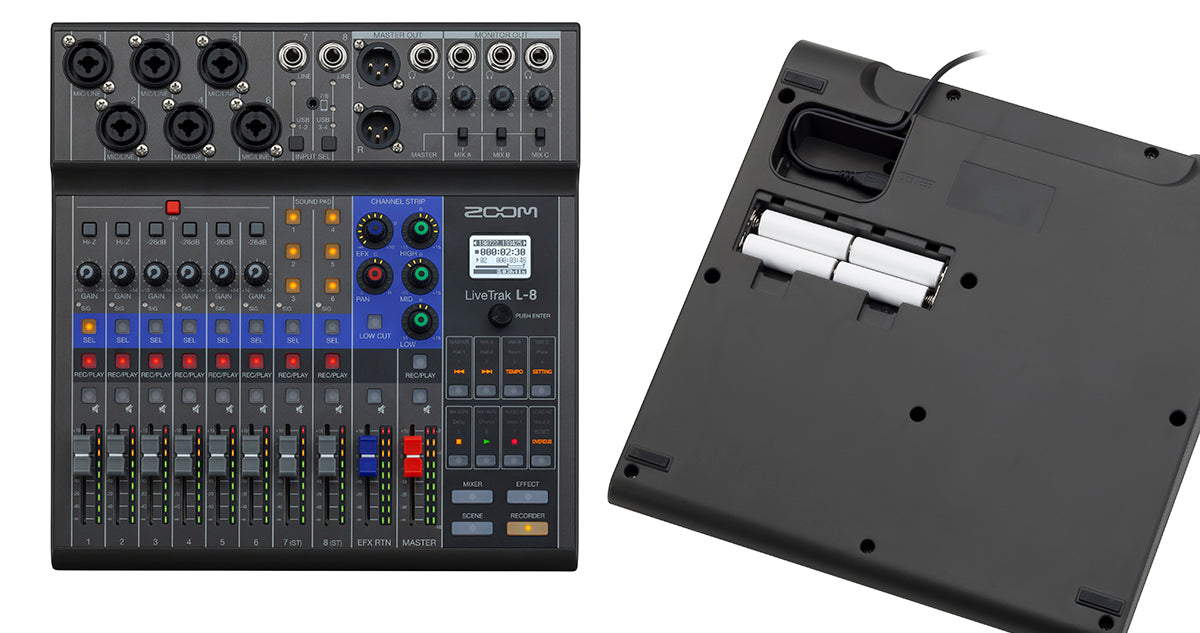 ZOOM L-8 (Open box) Live Sound and recording