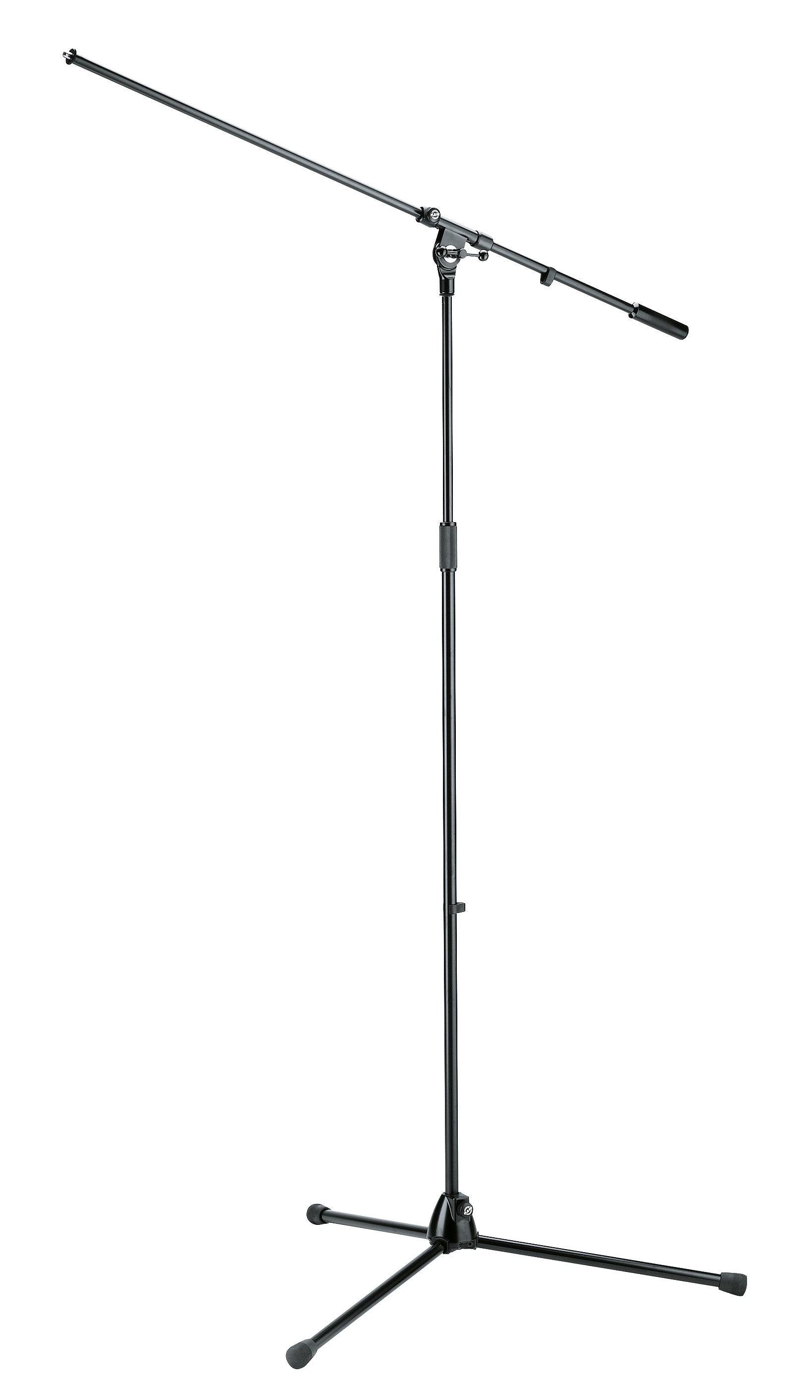 K&M 21021-BLACK Stand Mic - 21021 Overhead microphone stand - 21021-300-55 - black