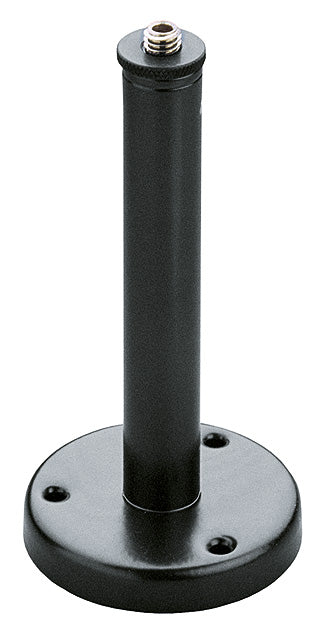 K&M 221A-BLACK Gooseneck Mounting Flange - 221 a Table flange