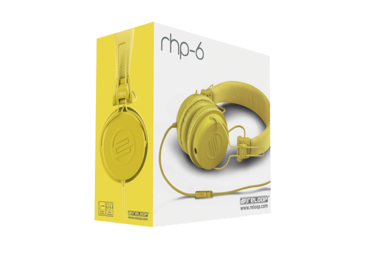 RELOOP RHP-6 - YELLOW Dj Headphone
