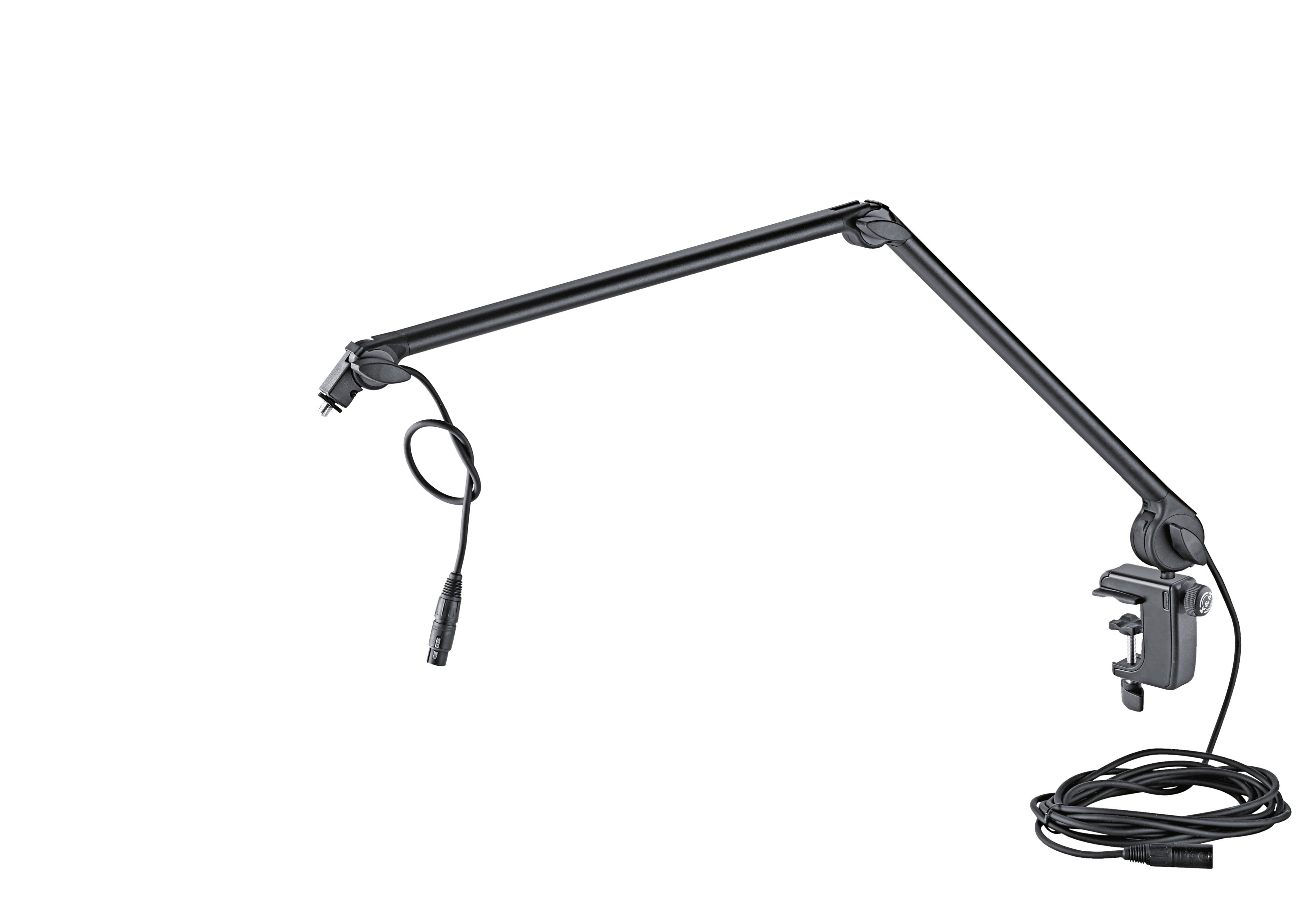 K&M 23860-BLACK Stand Mic - 23860 Microphone desk arm