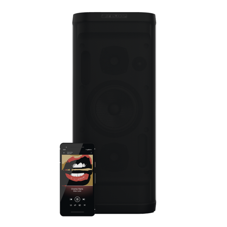 RELOOP GROOVE BLASTER GO - PORTABLE 100 W SPEAKER WITH MASSIVE BASS PERFORMANCE