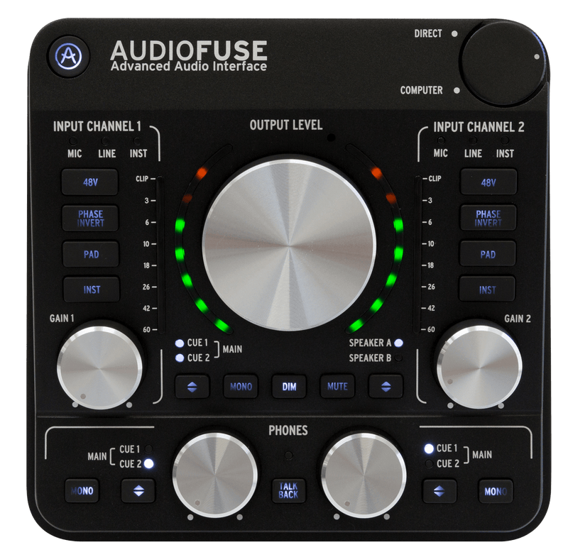 ARTURIA AUDIOFUSE REV2 (PROMO FREE ARTURIA T-SHIRT) 14x14 I/O Audio Interface