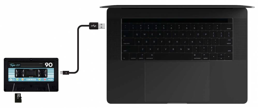 RELOOP TAPE2 - Portable recording device