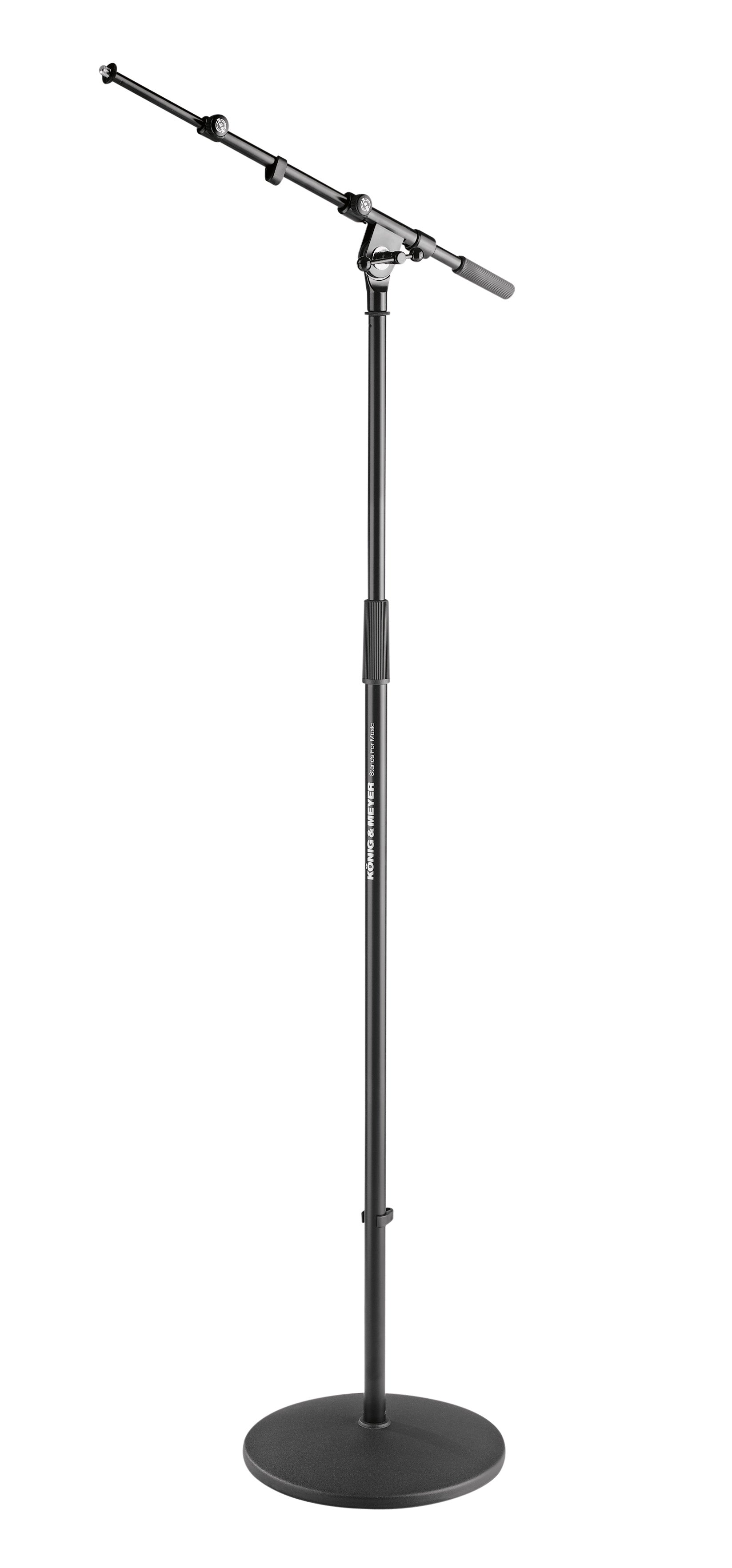 K&M 26145-BLACK Stand Mic - 26145 Microphone stand -26145-300-55 - black