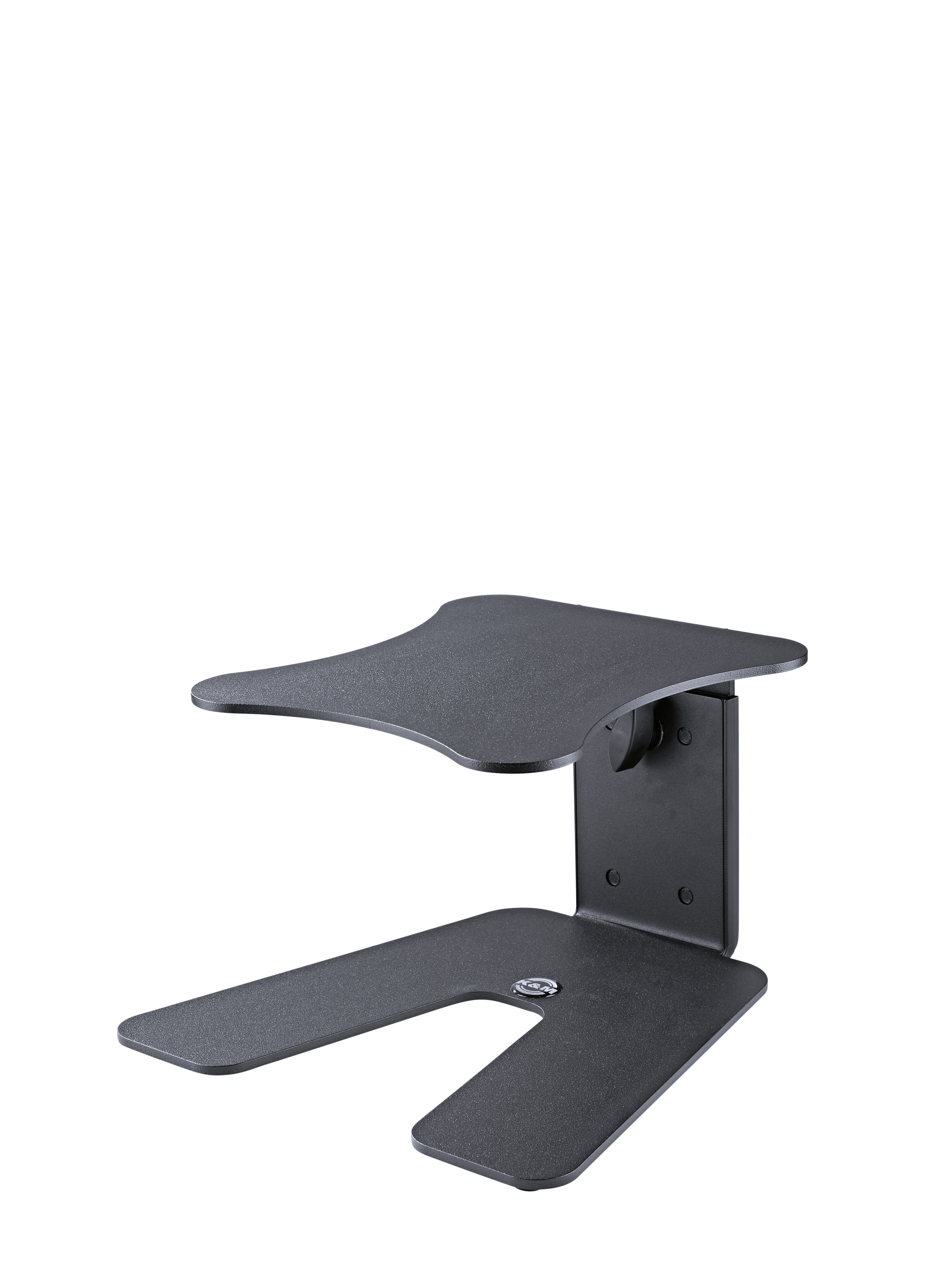 K&M 26774-BLACK Speaker Stand - 26774 Table monitor stand - 26774-000-56 - structured black