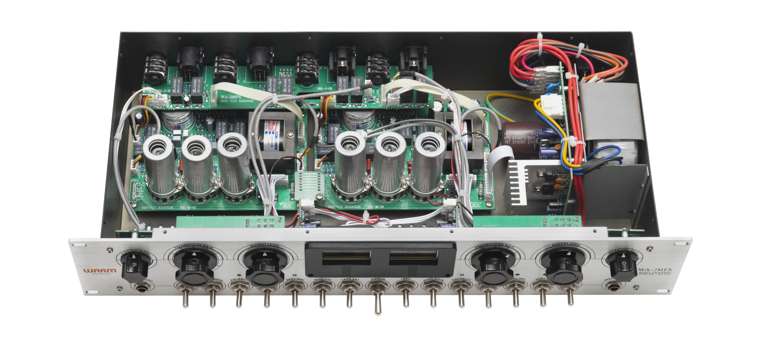 WARM WA-2MPX - Stéréo Microphone Preamps & Channel Strips