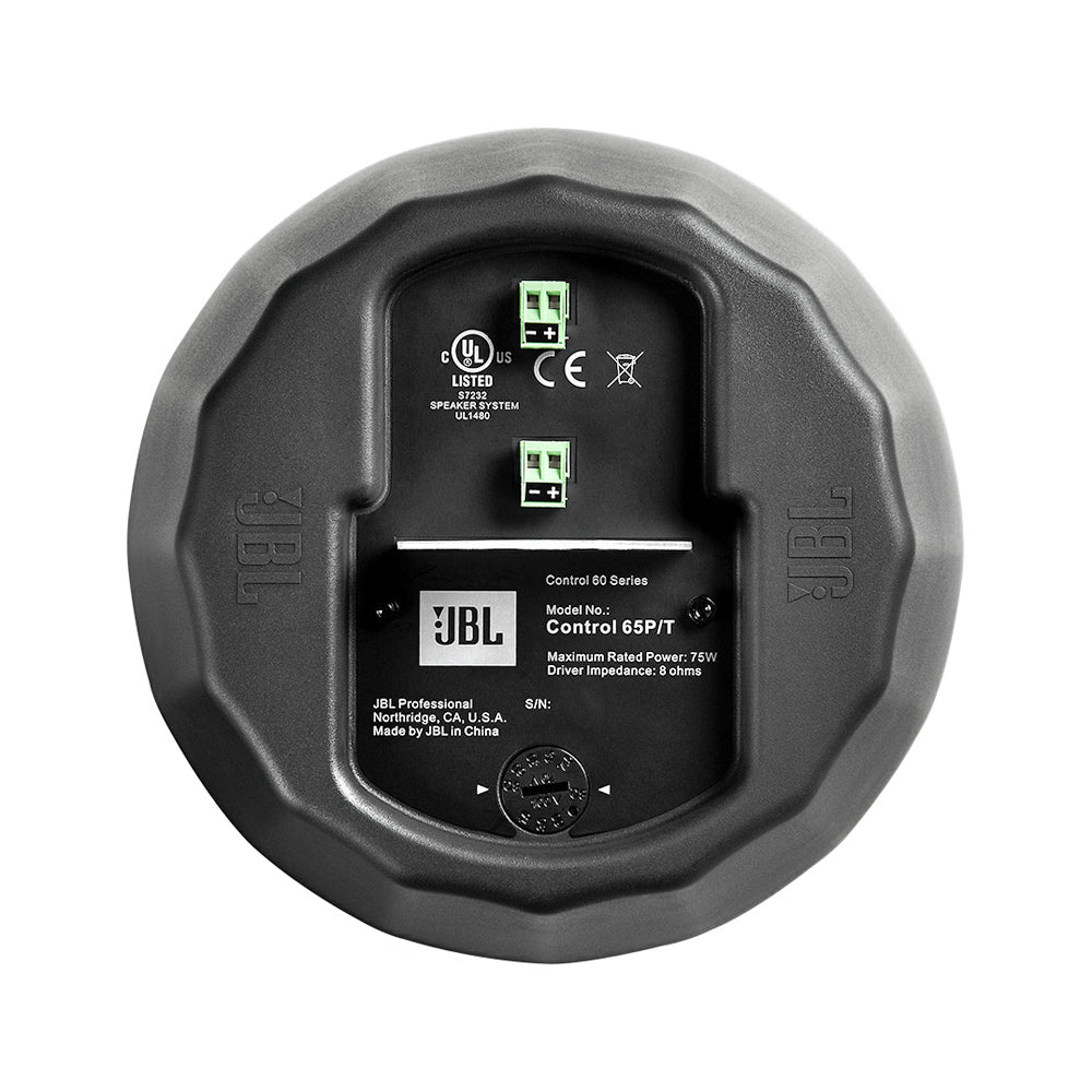 JBL CONTROL 67PTW (PAIR) - WHITE (Only one pair at this price) 6.5'' Compact Full-Range Pendant Speaker