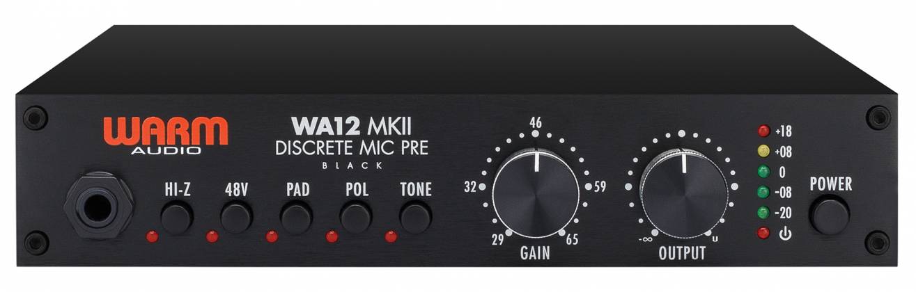 WARM WA12-MK2-BLACK - Mic Preamp