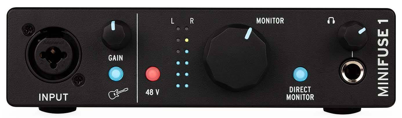 ARTURIA MINIFUSE 1 BK - PORTABLE SOLO AUDIO INTERFACE