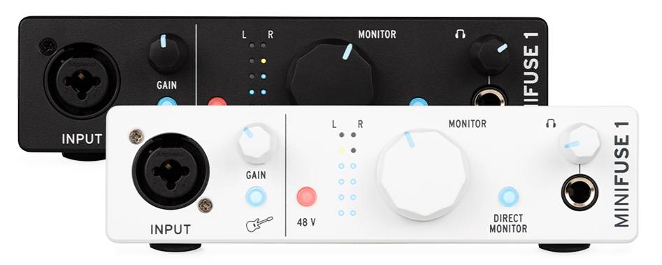 ARTURIA MINIFUSE 1 BK - PORTABLE SOLO AUDIO INTERFACE