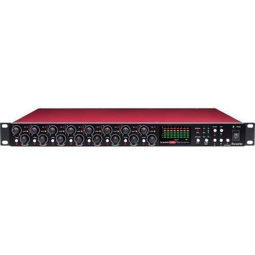 FOCUSRITE SCARLETT OCTOPRE DYNAMIC - 8 channel mic Pre w/ Compression and ADAT out
