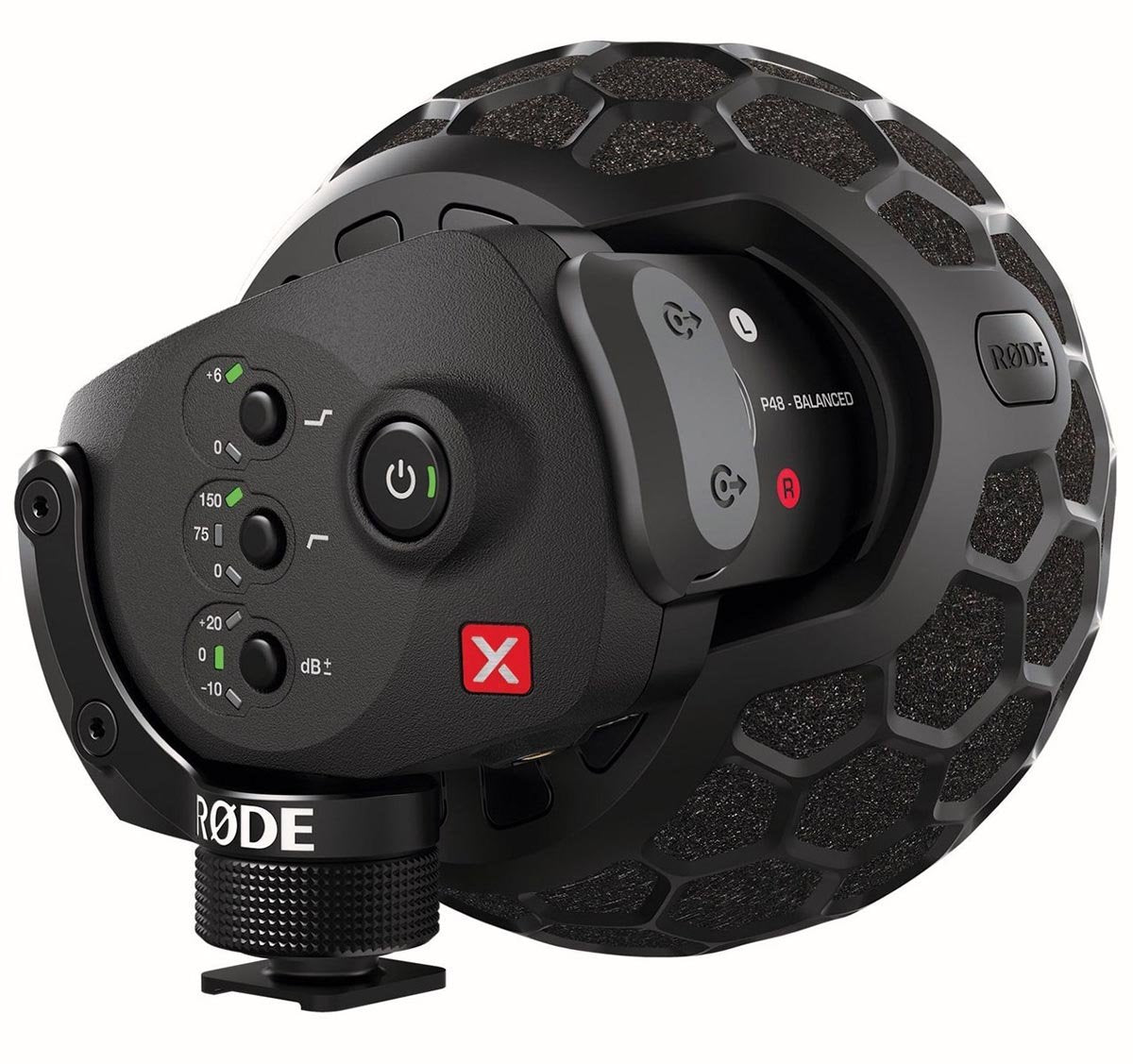 RODE Stereo VideoMic X Broadcast-grade stereo on-camera microphone (camera not included)