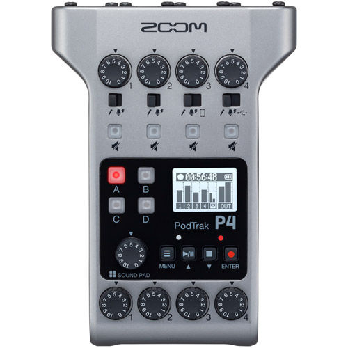 ZOOM ZP4 Pocasting portable recorder
