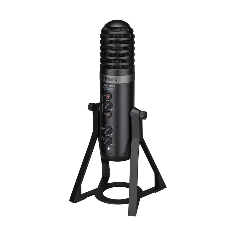 YAMAHA AG01 - A live streaming USB microphone with integrated high-performance mixer.
