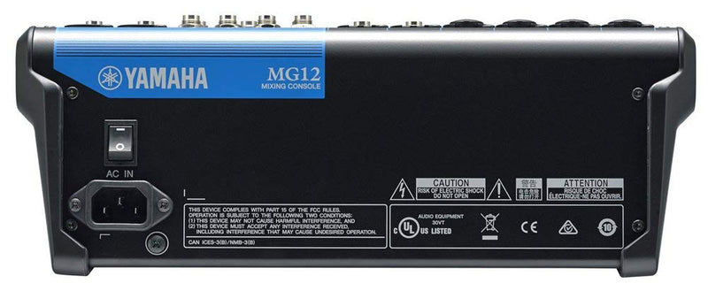 YAMAHA MG12 - 12-Channel Mixing Console