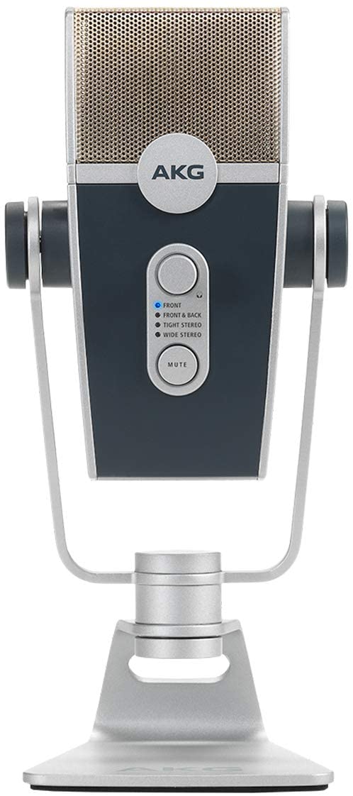 AKG PODCASTER ESSENTIALS Bundle - Lyra USB Microphone + AKG K371 Headphones