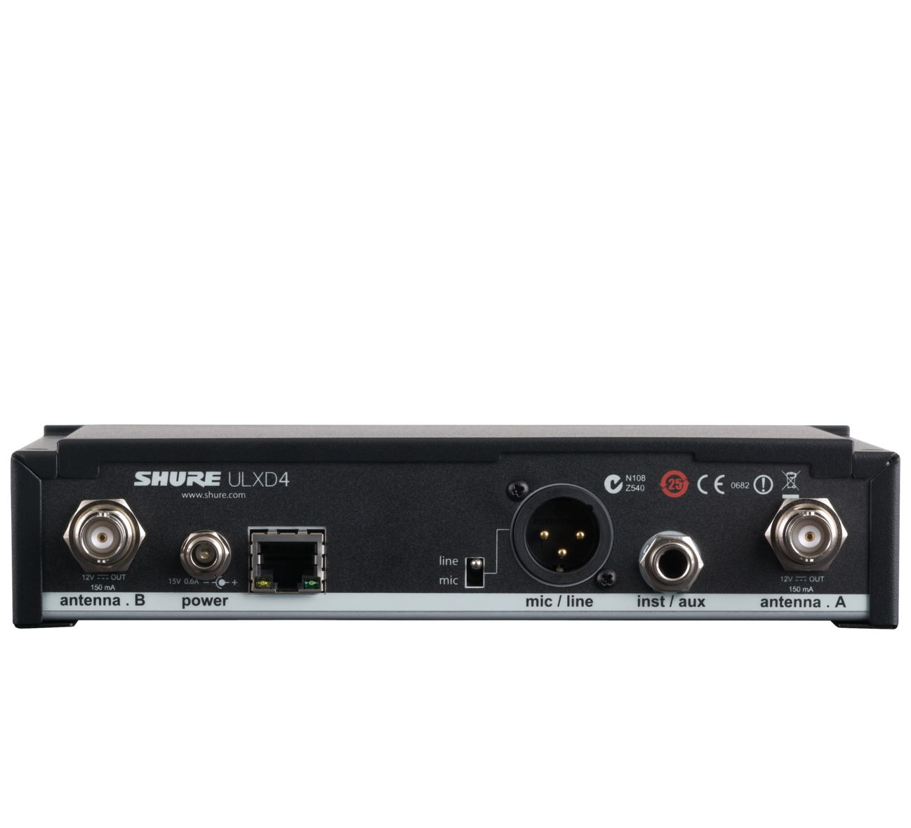 SHURE ULXD4-V50 Single digital receiver for ULX/D