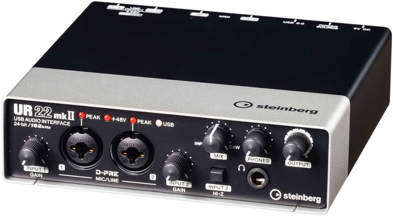 STEINBERG UR22MKII - 2 x 2 USB 2.0 audio interface