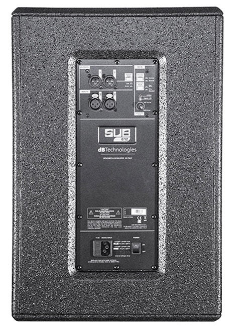 DB TECHNOLOGIE SUB 612 - Powered sub 12'' 129 DB