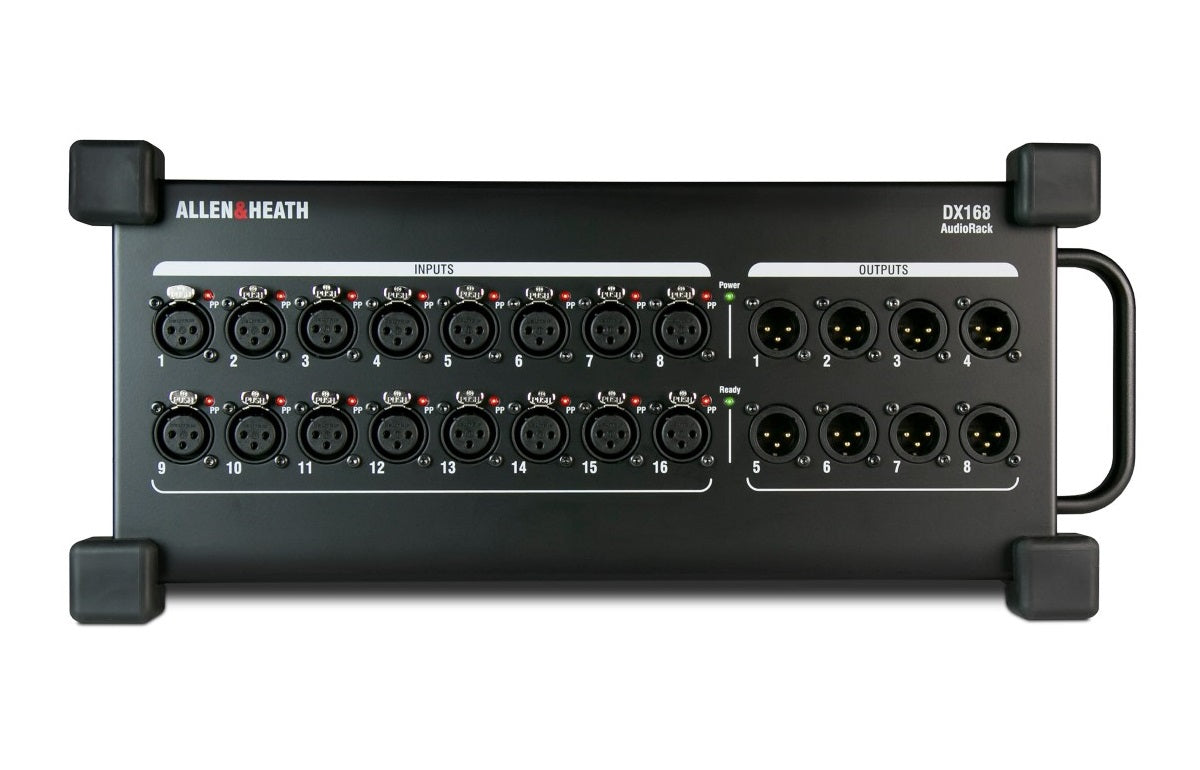 ALLEN & HEATH DLIVE-DX168 -Portable DX Audiorack for SQ/Avantis/dLive/AHM
