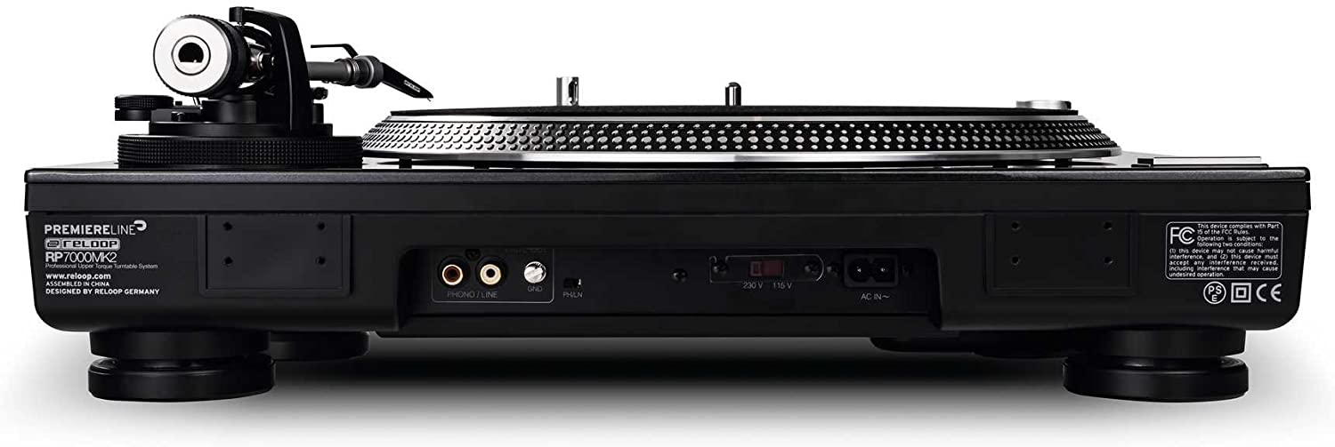 RELOOP RP-7000-MK2 - High Torque Turntable black