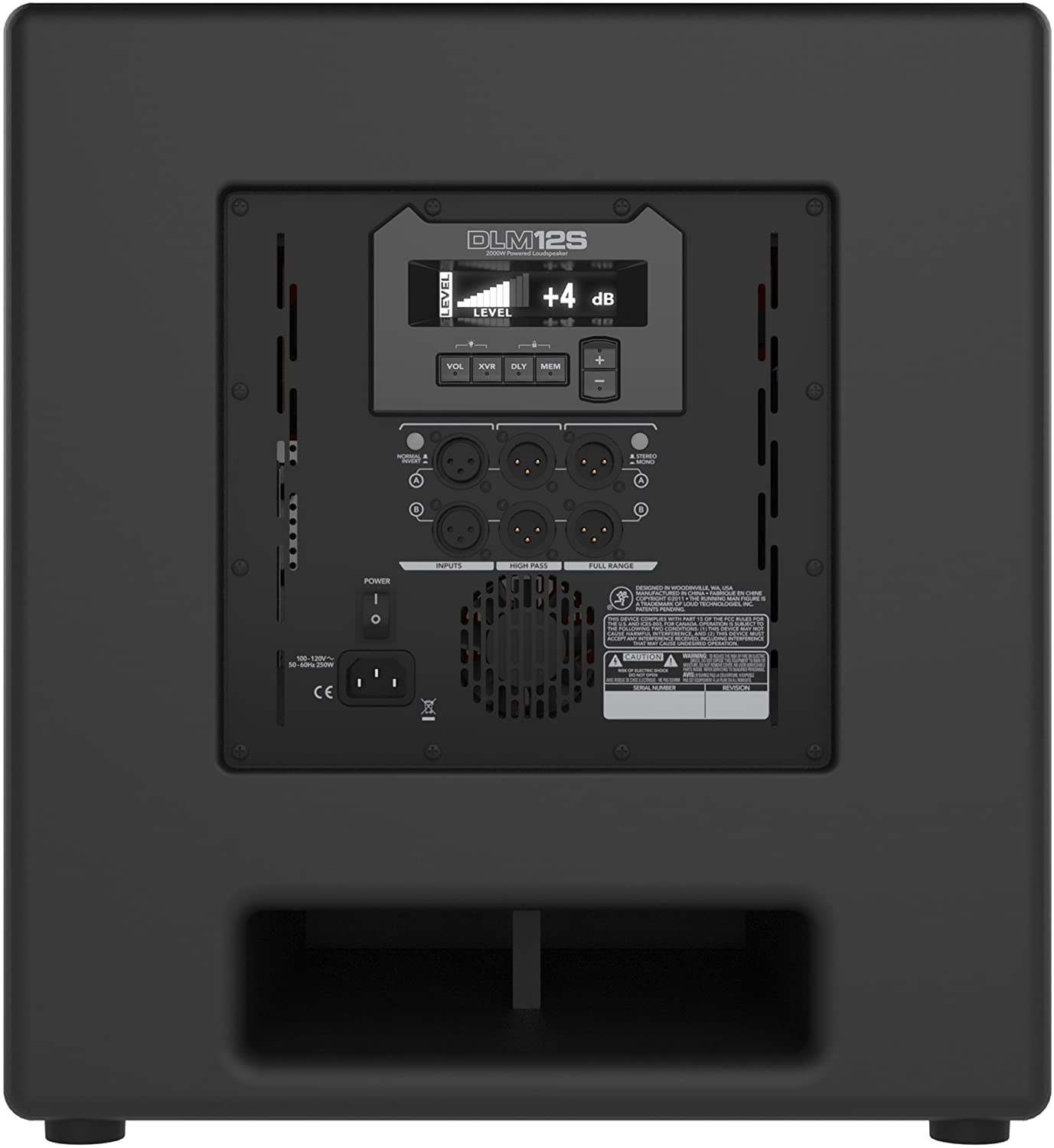 MACKIE DLM12S - 2000W 12" Powered Subwoofer