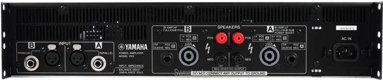 YAMAHA PX5 Power amplifier 2 x 800 watt (built in DSP)