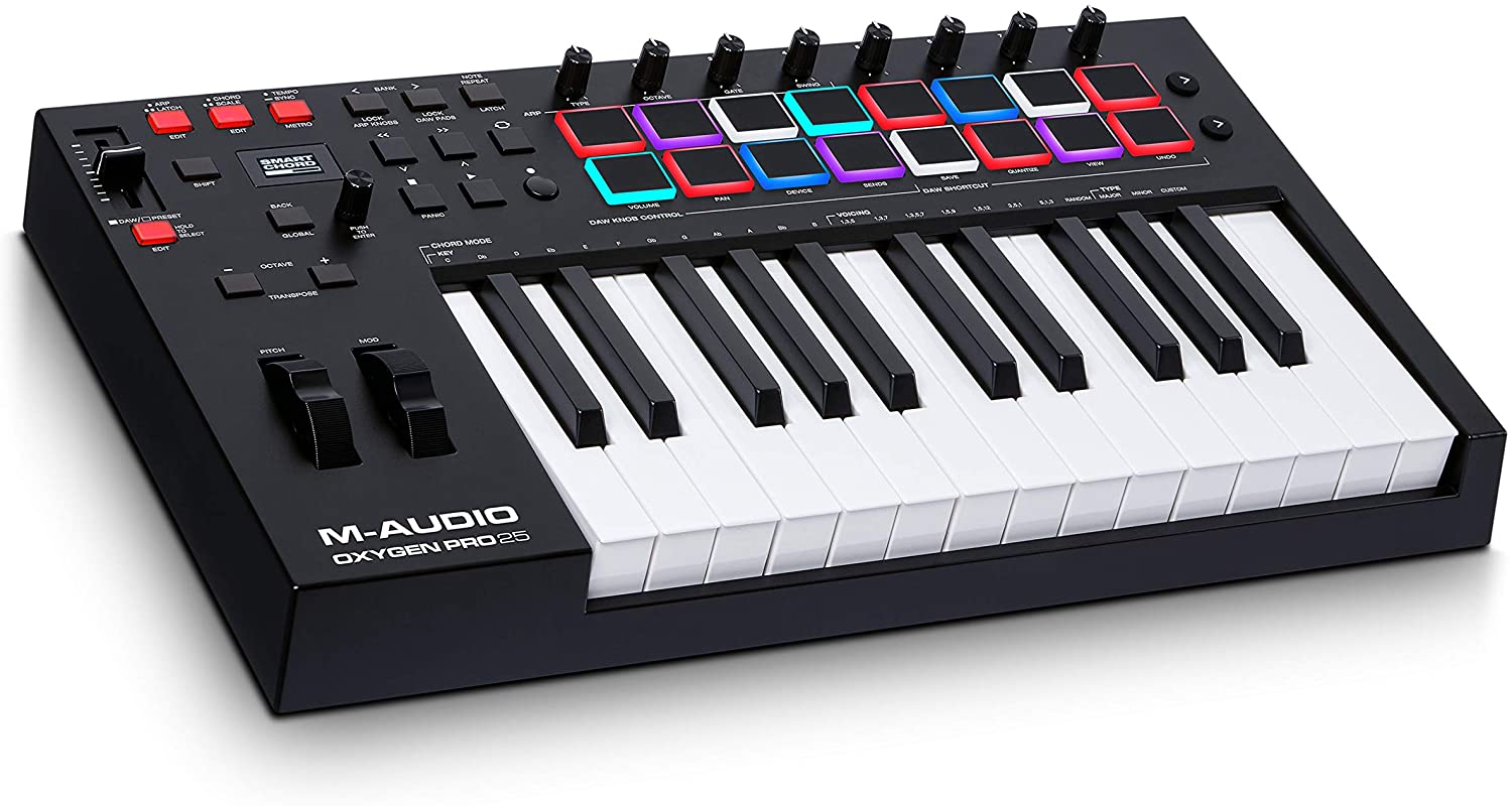 M-AUDIO OXYGEN PRO25 - 25 Notes USB MIDI controler
