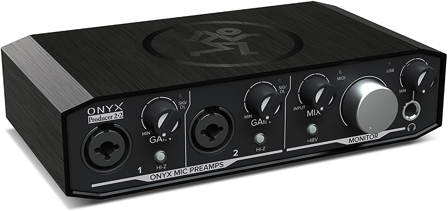 MACKIE Onyx Producer 2•2 - 2x2 USB Audio Interface with MIDI.