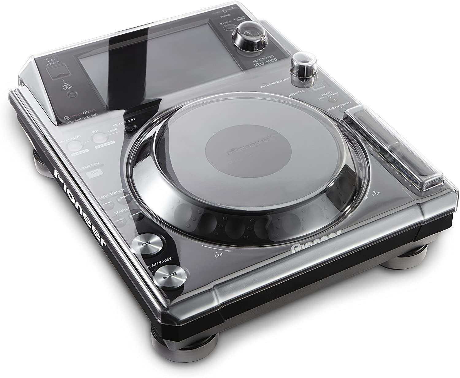 DECKSAVER DS-PC-XDJ1000 - dust cover for XDJ-1000 & XDJ-1000MK2