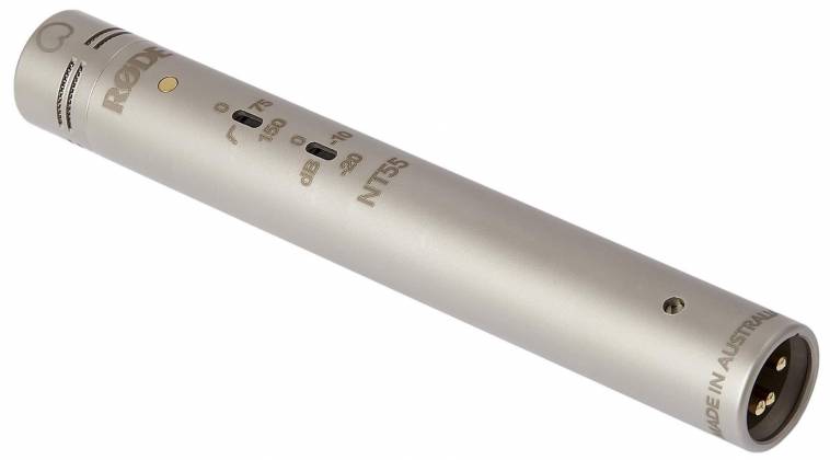 RODE NT55 MATCHED PAIR of Compact 1/2" cardiod & omni Condenser Microphone