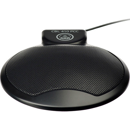 AKG CBL410-PCC-BLACK - AKG CBL410 PCC Black - PC Microphone for VoIP and Teleconferencing - Black