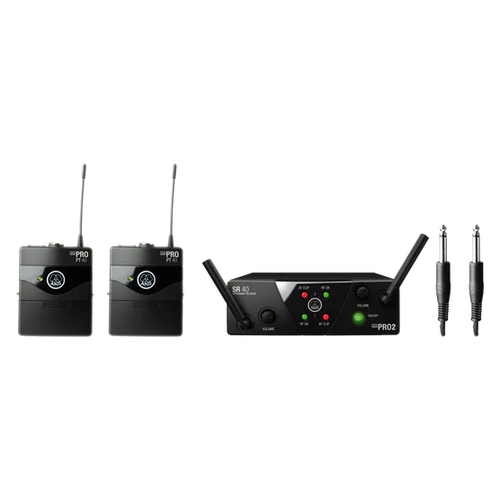 AKG WMS40MINI2-INSTR-US25AC - AKG WMS40MINI2-INSTR-US25AC Dual Instrument Set
