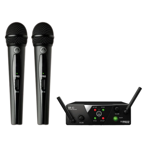 AKG WMS40MINI2-VOCAL-SET-US25 - AKG WMS40MINI2-VOCAL-SET-US25 Dual Vocal Set