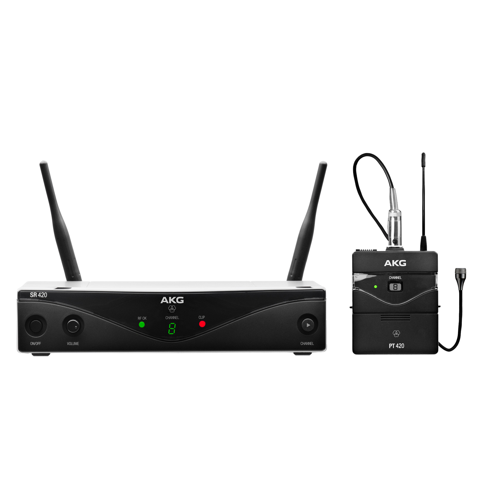 AKG WMS420-PRESENTER-A Professional wireless lavalier microphone system