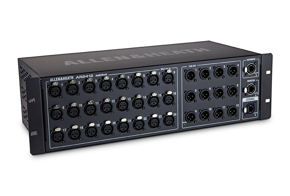 ALLEN & HEATH AR-2412 - Audio rack 24 XLR Input / 12 XLR Output – 48kH