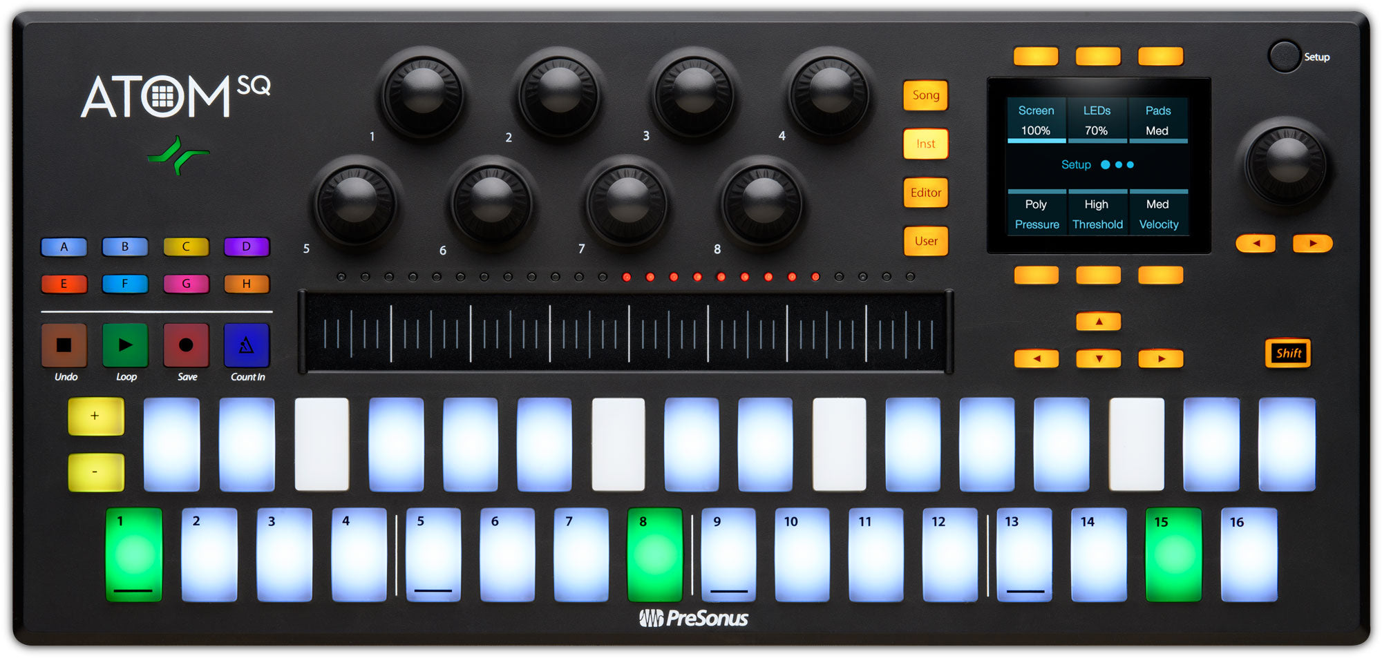 PRESONUS Atom-SQ - hybrid MIDI keyboard/pad