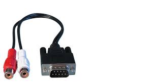 RME BO9632 - 9-pin Sub-D to 2 x RCA Digital - RME BO9632 S/PDIF Breakout Cable for HDSP9632 and DIG196 Systems