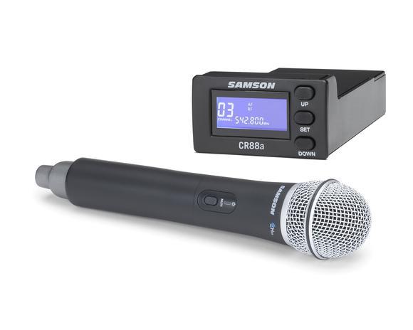 SAMSON XP310W-K Rechargeable Portable PA with Handheld Wireless System and Bluetooth 300W